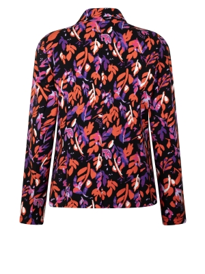 Zoso printed travel blazer