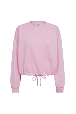 Co Couture cleancc crop tie sweat