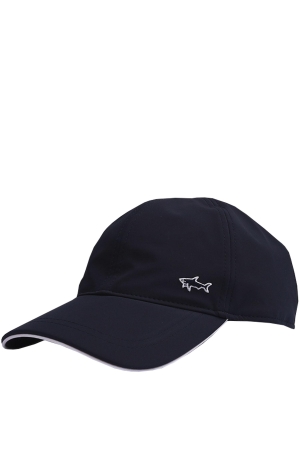 Paul & Shark cotton baseball cap with shark badge