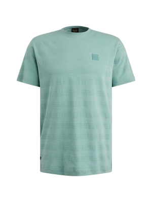 PME Legend short sleeve r-neck jacquard strip