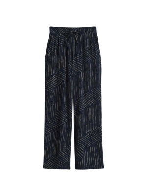 Opus kleding broek Marou palm leaves