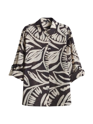 Opus kleding blouse Sumine tropical
