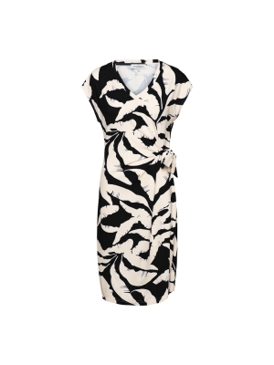 &Co Woman jurk lizzy banana leaf