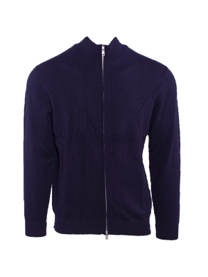 Profuomo  cardigan zip navy