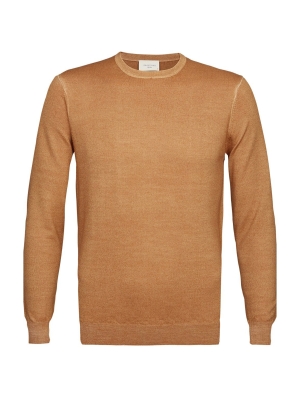 Profuomo  pullover crew neck coral