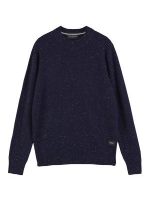 Scotch & Soda speckled wool-blend pullover