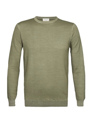Profuomo  pullover crew neck green