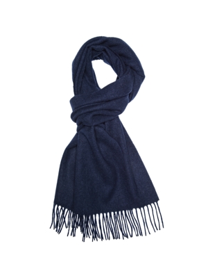 Profuomo  scarf woven navy