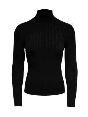Only onlkarol l/s rollneck pullover knt