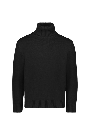 Paul & Shark wool turtleneck w.iconic badge