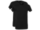 Alan Red t-shirt O-neck Black