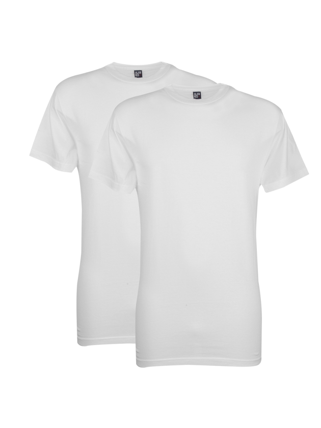 Alan Red t shirt O-neck Wit