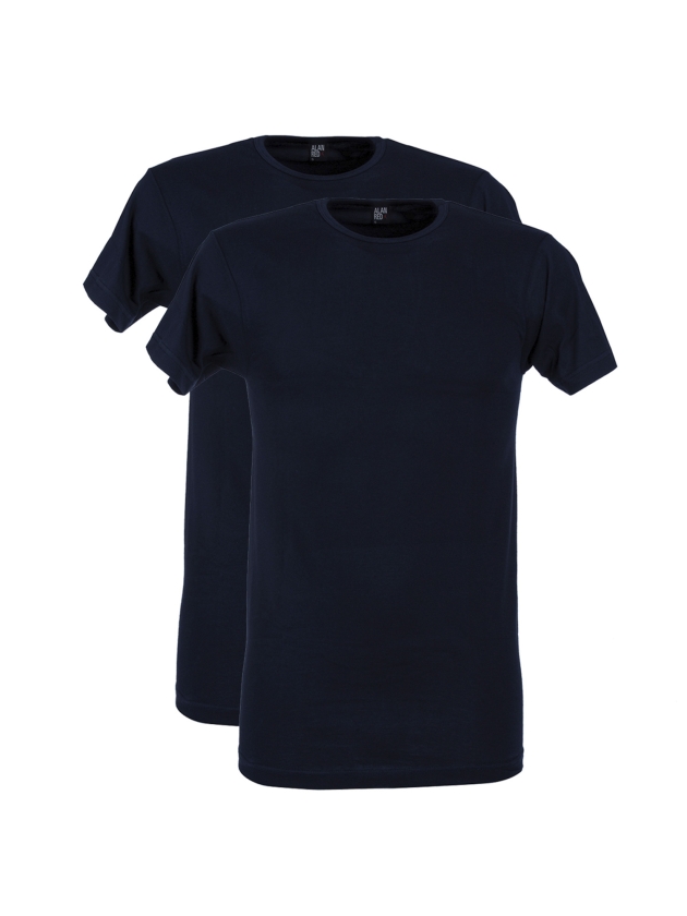 Alan Red t-shirt Blauw