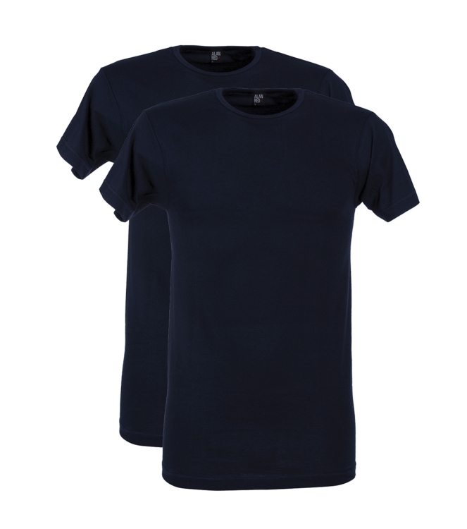 Alan Red t-shirt Blauw
