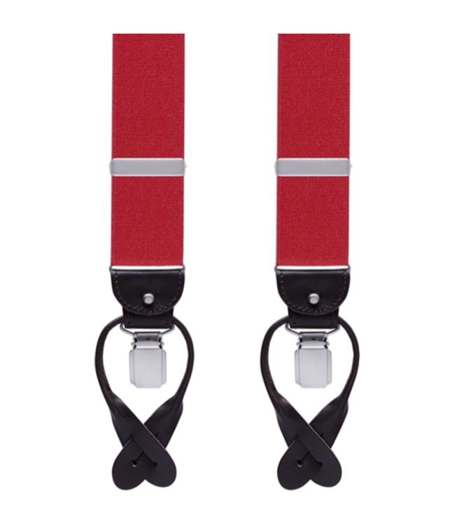 Profuomo BRACES SOLID RED