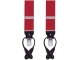 Profuomo BRACES SOLID RED