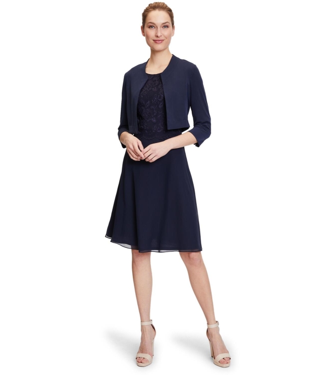 Vera Mont Shirt Jacke Kurz 1/1 Arm 8541 Night Sky