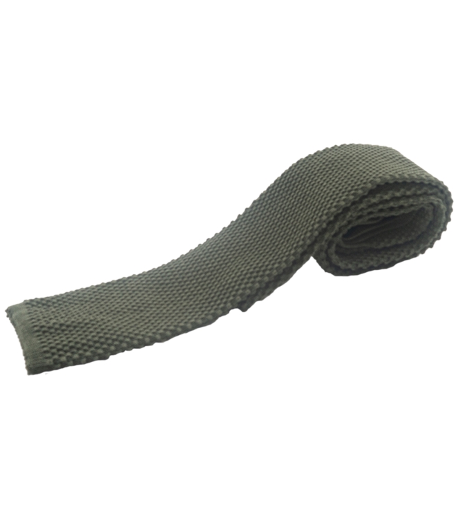 Profuomo TIE KNIT COTTON ARMY