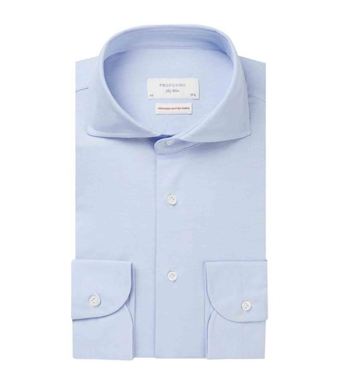Profuomo SHIRT X CUTAWAY SF SC LIGHT BLUE 400 light blue