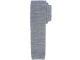 Profuomo TIE WOOL KNITTED GREY MELANGE