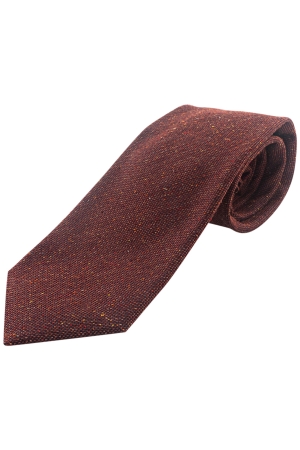Profuomo TIE SILK WOVEN RED