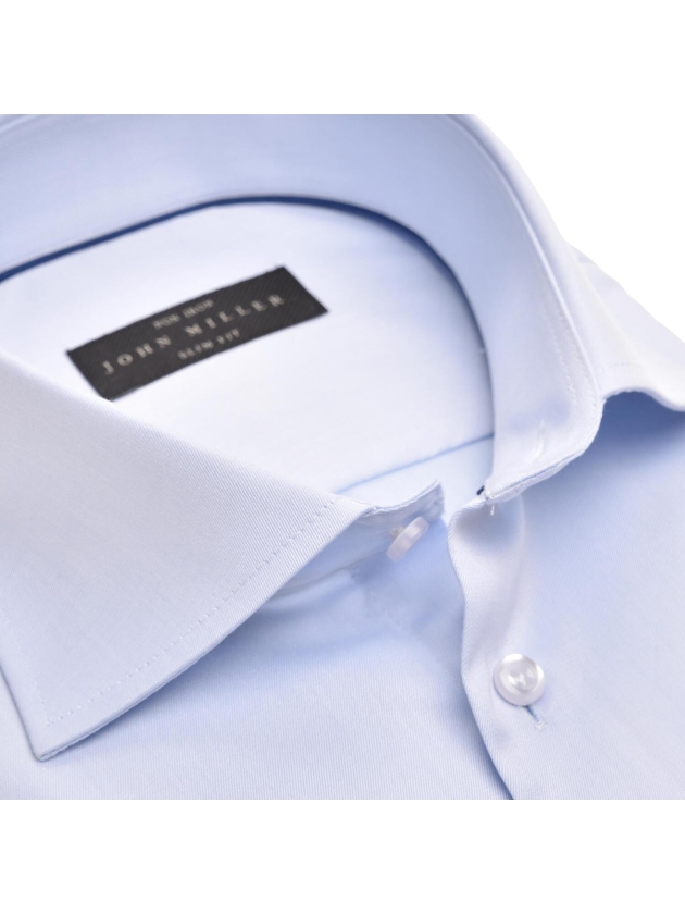 John Miller overhemden 110 licht blauw