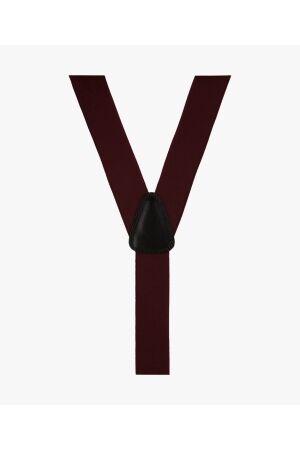 Profuomo BRACES SOLID BORDEAUX Bordeaux