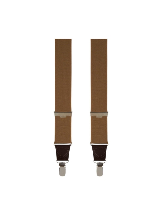 Profuomo BRACES SOLID CAMEL Camel