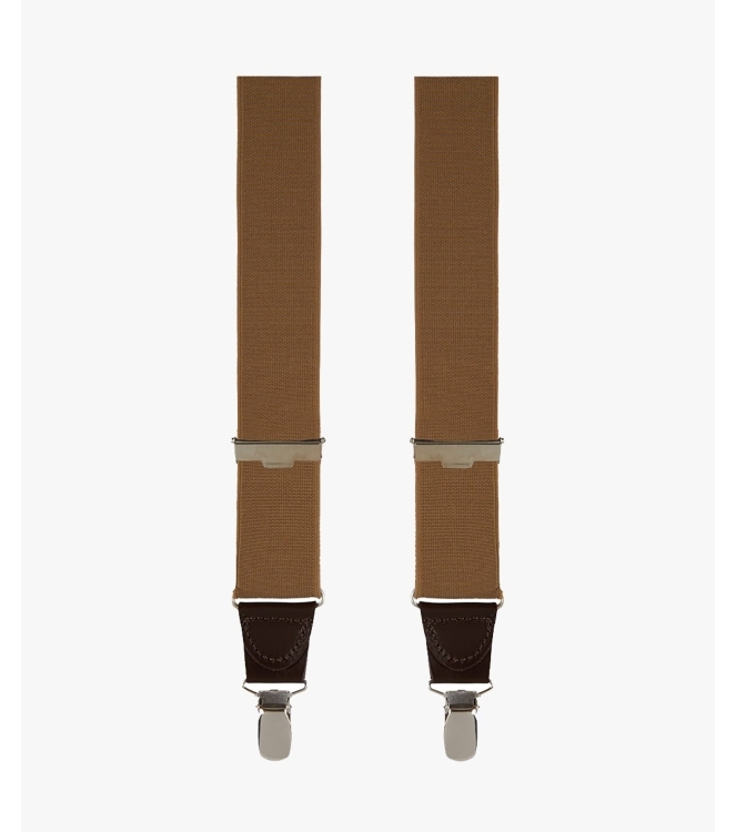 Profuomo BRACES SOLID CAMEL Camel