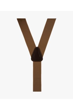 Profuomo BRACES SOLID CAMEL Camel