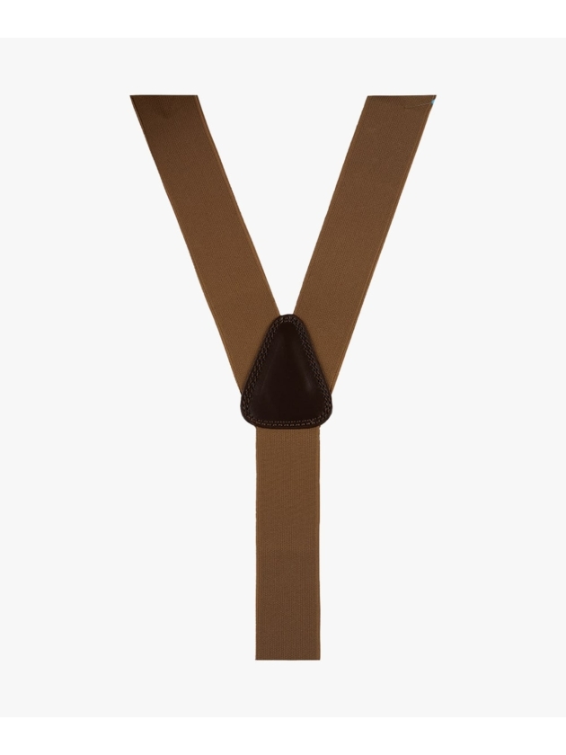 Profuomo BRACES SOLID CAMEL Camel