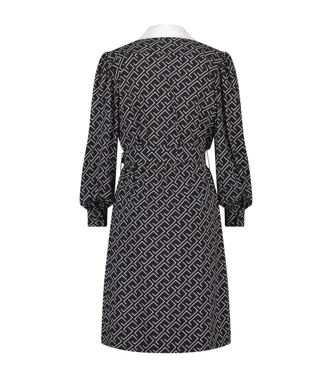 Studio Anneloes Novalie square dress 9094 black/greige