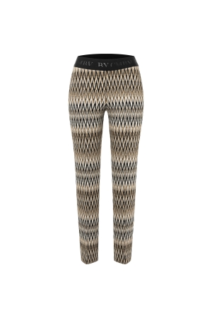 Cambio zig zag lurex jersey 924 camel-creme