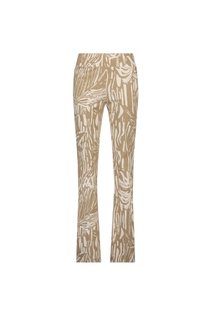 Juffrouw Jansen Pants flare 000106 Sand/Kit