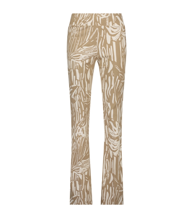 Juffrouw Jansen Pants flare 000106 Sand/Kit