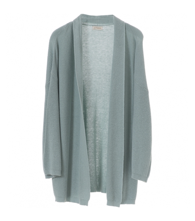 JcSophie Leopard Cardigan 476 Aqua
