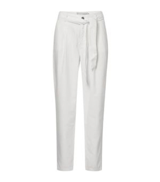 Yaya High waist loose denim Bright White