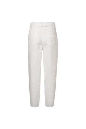 Yaya High waist loose denim Bright White