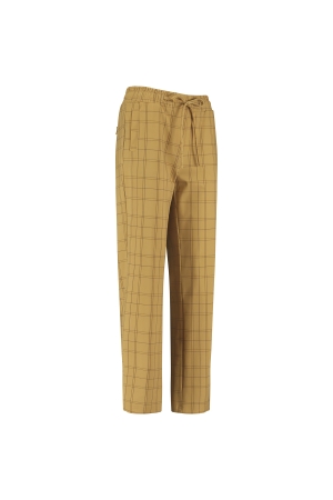 Studio Anneloes Lucky check trousers 1622 musterd/mango