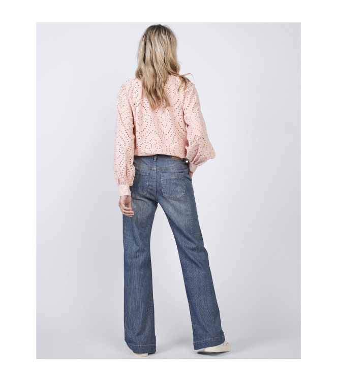 Summum Woman top chiffly 513 peach dust
