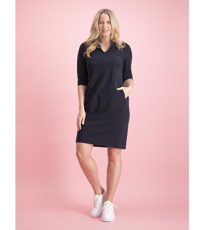 Studio Anneloes Simplicity dress 6900 dark blue