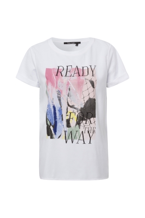 Marc Aurel t-shirts 50841 white varied
