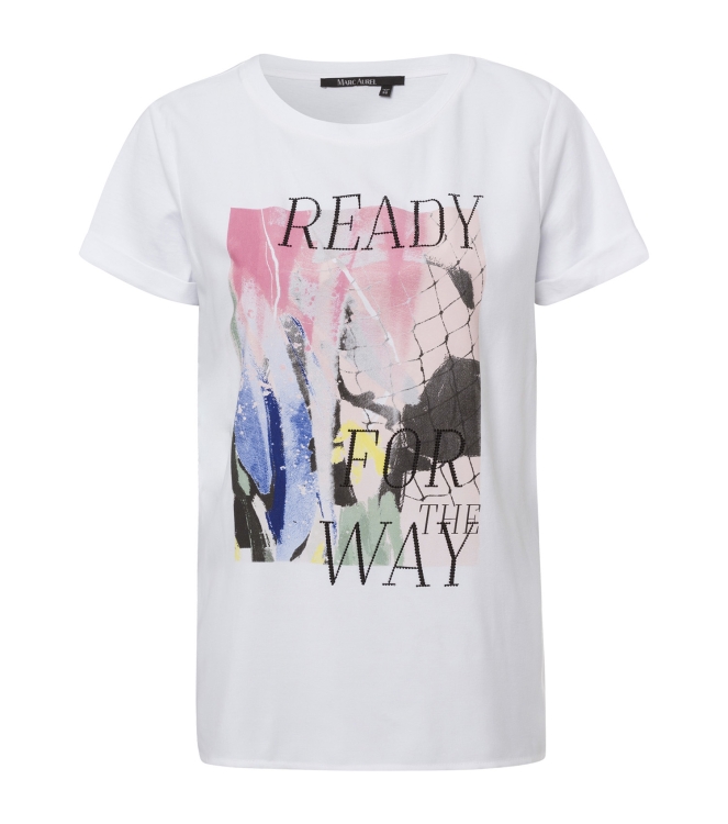 Marc Aurel t-shirts 50841 white varied