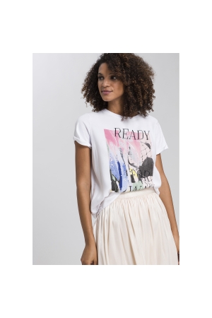 Marc Aurel t-shirts 50841 white varied