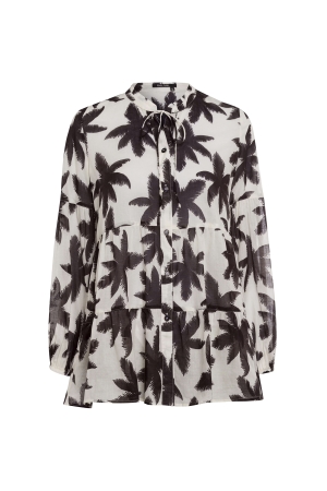 Marc Aurel blouses 54601 milk varied