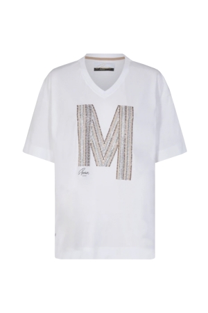 Mos Mosh Cosette V-SS Premium Tee 101 White