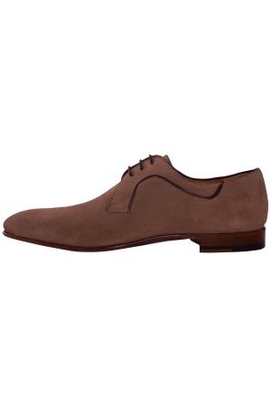 Magnanni suede dress schoen canalete conac