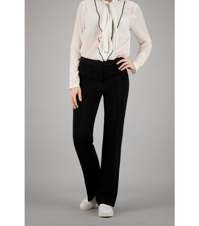 Gardeur Hose Pull On Slim 1099 Jet Black
