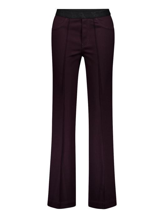 Gardeur Hose Pull On Slim 3039 Dunkelbordeaux