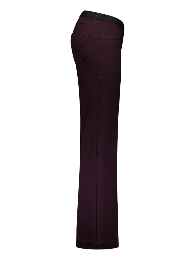 Gardeur Hose Pull On Slim 3039 Dunkelbordeaux